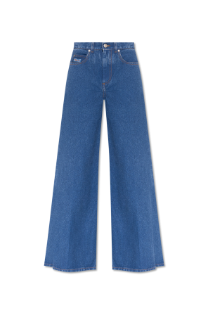 Blue Wide-leg jeans Maison Kitsuné - Vitkac France